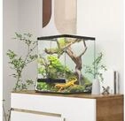 PawHut Terrarium Reptil F&uuml;tterungsbox mit Anti-Flucht-Design, Bel&uuml;ftung, f&uuml;r
