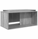vidaXL Couchtisch Kaffeetisch Set 2 stk. Sonoma-Grau 90 x 48 x 40 cm (2-St)