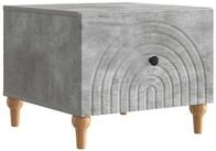 vidaXL Couchtisch Couchtisch Betongrau 49 x 50 x 40 cm Holzwerkstoff (1-St)