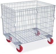 BRB-Lagertechnik Transportwagen Gitterwagen, LxBxH 810x610x740 mm, Tragkraft...