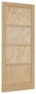 vidaXL Zimmert&uuml;r 86 x 198,5 cm Interior T&uuml;r Natur 86x198,5 cm Sperrholz