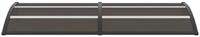 vidaXL Vordach, T&uuml;rvordach Schwarz 240&times;80 cm PC