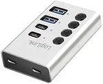 LogiLink USB-Verteiler LogiLink UA0446 USB-Hub 2+2 Port USB-A, USB-C&reg; USB 3.2...