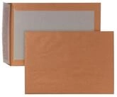 Versandtasche Pappr&uuml;ckwandtasche 00014006 B4 haftklebend braun 100 St&uuml;ck