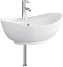 vidaXL Badezimmerspiegelschrank Waschbecken mit Wasserhahn und Abfluss Chrom 59...