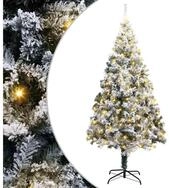 vidaXL K&uuml;nstlicher Weihnachtsbaum, K&uuml;nstlicher Weihnachtsbaum mit 300 LEDs mit