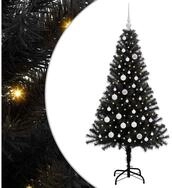 vidaXL K&uuml;nstlicher Weihnachtsbaum, Weihnachtsbaum mit 150 LEDs mit St&auml;nder...