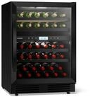 Klarstein Weink&uuml;hlschrank VeroSteel BU 43b Duo G Blk, f&uuml;r 43 Standardflaschen...