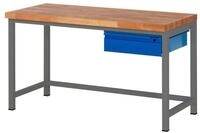 Stier Werkbank STIER H&ouml;henverstellbare Werkbank Premium mit 1 Schublade BxTxH