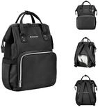 Kikkaboo Wickeltasche Siena (1-tlg), Wickelunterlage, Thermo-Flaschenf&auml;cher,