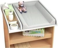 VCM Wickelaufsatz Baby Wickelplatte Malira H. 7 x B. 65 x T. 73 cm, f&uuml;r...