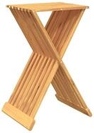 vidaXL Hocker, Klapphocker 40x32,5x70 cm Massivholz Teak