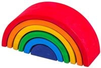 Betzold Regenbogen Holzbausteine Spielbausteine