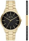 ARMANI EXCHANGE Quarzuhr AX7178SET, (Set, 2-tlg., mit Armband), Armbanduhr,