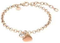 TOM TAILOR Armband Schmuck Geschenk Edelstahl Herz, mit Kristallglas