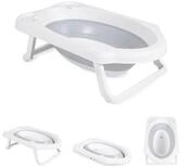 Cangaroo Babybadewanne Maui, faltbar, 84 cm, Wasserablauf, Ablagef&auml;cher,