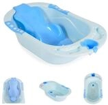 Cangaroo Babybadewanne Larissa, 89 cm, herausnehmbarer Badesitz, Tragegriff,