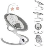 Cangaroo Babywippe Swing Cloud elektrisch, Musikfunktion, Timer, Fernbedienung,