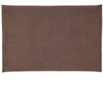 Rhomtuft Duschmatte Plain, H&ouml;he 6 mm, 100% Baumwolle braun 70.00 cm x 120.00...