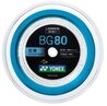 Yonex Badmintonsaite BG80 (Kontrolle+Touch) hellblau 200m Rolle, Saitendicke:...