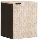 vidaXL Badezimmer-Set Badezimmer H&auml;ngeschrank Wei&szlig; 38 x 33 x 48 cm Massivholz,