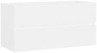 vidaXL Waschtisch 90 x 385 x 45 cm Waschbeckenunterschrank Waschtischschrank