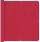 vidaXL Balkonsichtschutz Balkonsichtschutz 120 x 500 cm Oxford-Stoff Rechteckig