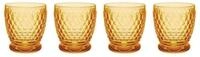 Villeroy & Boch Whiskyglas Boston Coloured Becher 330 ml 4er Set, 4-tlg., Glas