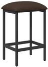 vidaXL Barhocker Barhocker Taupe 40 x 32 x 74 cm Holzwerkstoff (1 St)