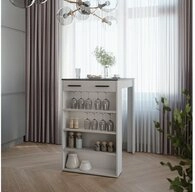 Vicco Bartisch Repose, Anthrazit/Wei&szlig;, 67 x 100 cm (1-St)