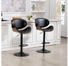 OKWISH Barhocker Drehhocker Barst&uuml;hle (2 St., 2er-Set, h&ouml;henverstellbar aus