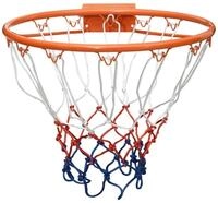 vidaXL Basketballkorb, Basketballring Orange 39 cm Stahl