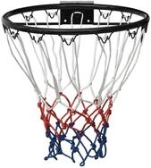 vidaXL Basketballkorb, Basketballring Schwarz 39 cm Stahl