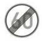 Warnschild VKZ.278-60 Ronde 600mm Ende 60 km/h RAL-G&uuml;tezeichen Folie RA2
