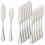 Villeroy & Boch Fischbesteck Neufaden Merlemont Fischbesteck 6er Set (12-tlg), 6