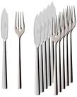 Villeroy & Boch Fischbesteck Piemont Fischbesteck 6er Set (12-tlg), 6 Personen