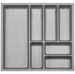 SO-TECH&reg; Besteckeinsatz ORGA-BOX 3 Leinwandstil f&uuml;r Nobilia von 08/2012 -...