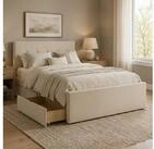 Homestyle4u Polsterbett 90x200 120x200 140x200 Doppelbett Bettgestell Stauraum...