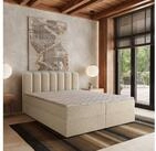 Masseno Boxbett SOLIA 140x200 cm mit Bonell Matratze und Topper, Doppelbett,