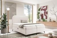 Fun M&ouml;bel Boxbett Bett Schlafzimmerbett BLAIR in Boucl&eacute;stoff Now or Never (mit
