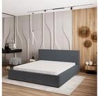 Masseno Boxbett CELORA 180x200 cm grau