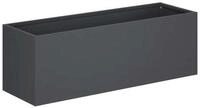 vidaXL Blumentopf Garten-Pflanzgef&auml;&szlig; Anthrazit 40 x 20 x 20 cm (1 St)