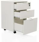 hjh OFFICE Rollcontainer DAVIK B&uuml;rowagen H/B/T: 66.0 x 41.5 x 40.0 cm,...