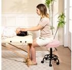 HOMCOM Rollsitz Arbeitshocker h&ouml;henverstellbar 50-66 cm 360&deg; drehbar Hocker