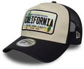 New Era Baseball Cap Licence Plate 9FORTY A-Frame Trucker Cap Navy