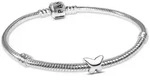 Pandora Silberarmband 21500, f&uuml;r Damen Silber Starterset mit Mini Schmetterling