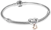 Pandora Armband 21524, Damenarmband Starter-Set Silber Zweifarbiges