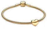 Pandora Armband 68578, Geschenkset Damen Be Love Herz Goldfarben goldfarben 18...