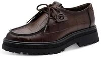 Tamaris Schn&uuml;rschuh Chunky Schn&uuml;rer, Halbschuh mit Mokassin-Naht