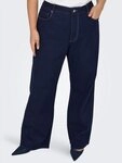 ONLY CARMAKOMA Weite Jeans CARSNOW HW WIDE DNM JEANS PIM080 NOOS blau 46